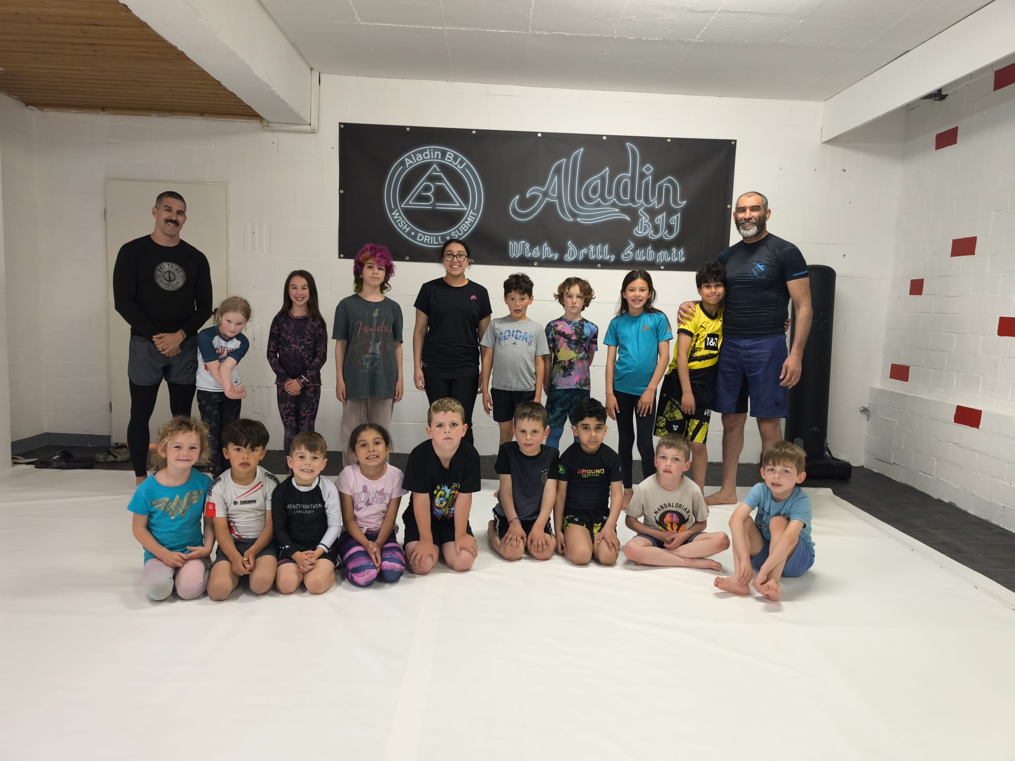 Betreutes Kids-Training bei ALADIN BJJ
